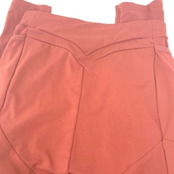 Gymshark Leggings Legacy Fitness Moroccan Brick Side Pockets Compression Small - Picture 14 of 15